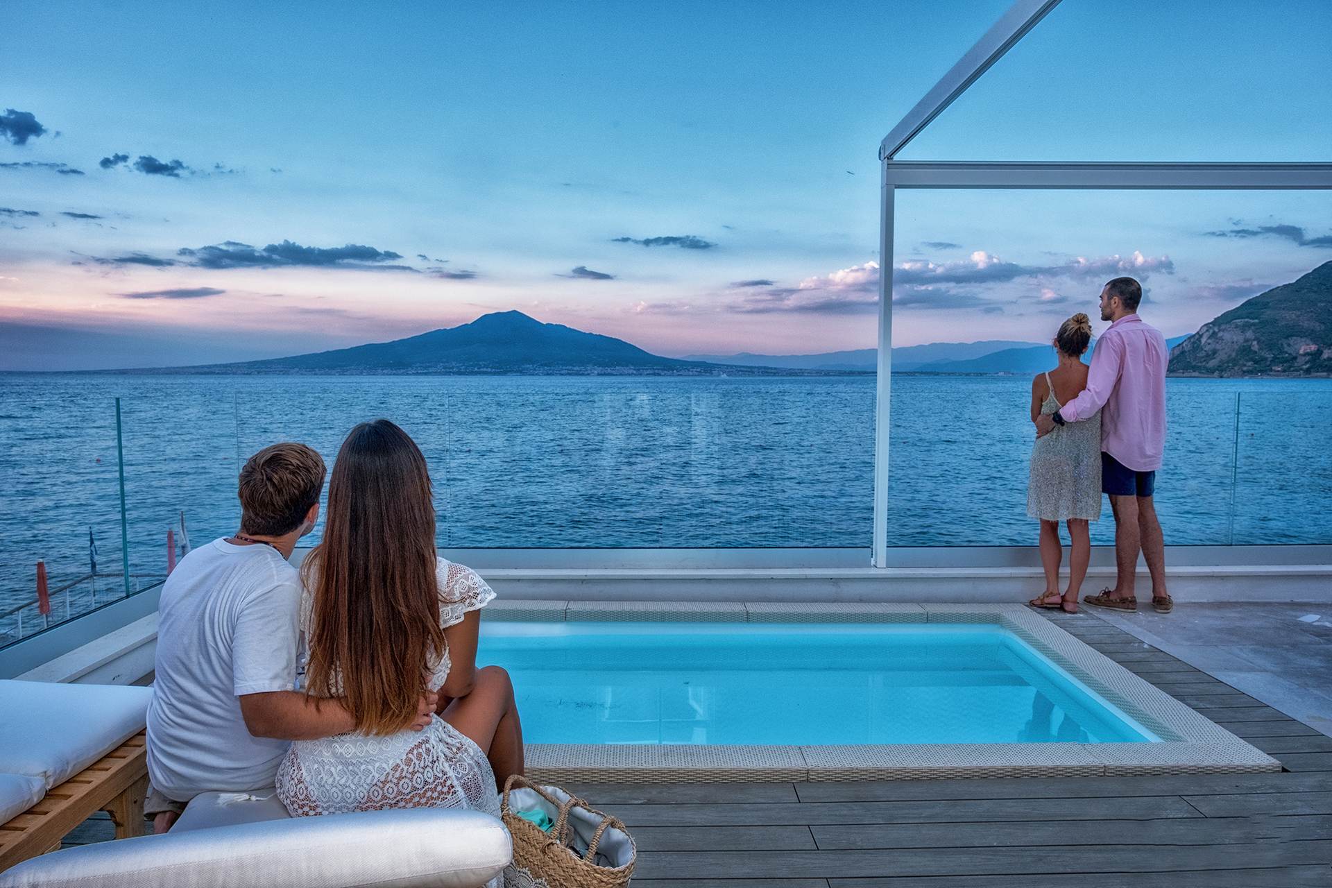 Le Axidie Resort Private luxury villas pool by sea 27